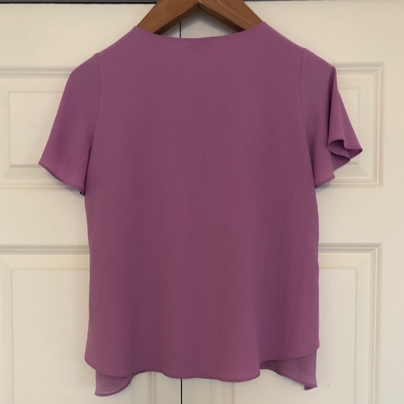 Purple Ruffled Top - Picture 4 of 4